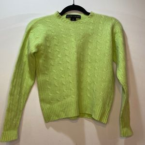 Ralph Lauren 100% Cashemere Sweater